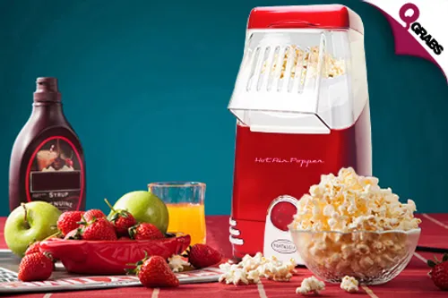 For QR179 Pop Till You Drop with a Nostalgia Hot Air Popcorn Maker! (QR200 Value)